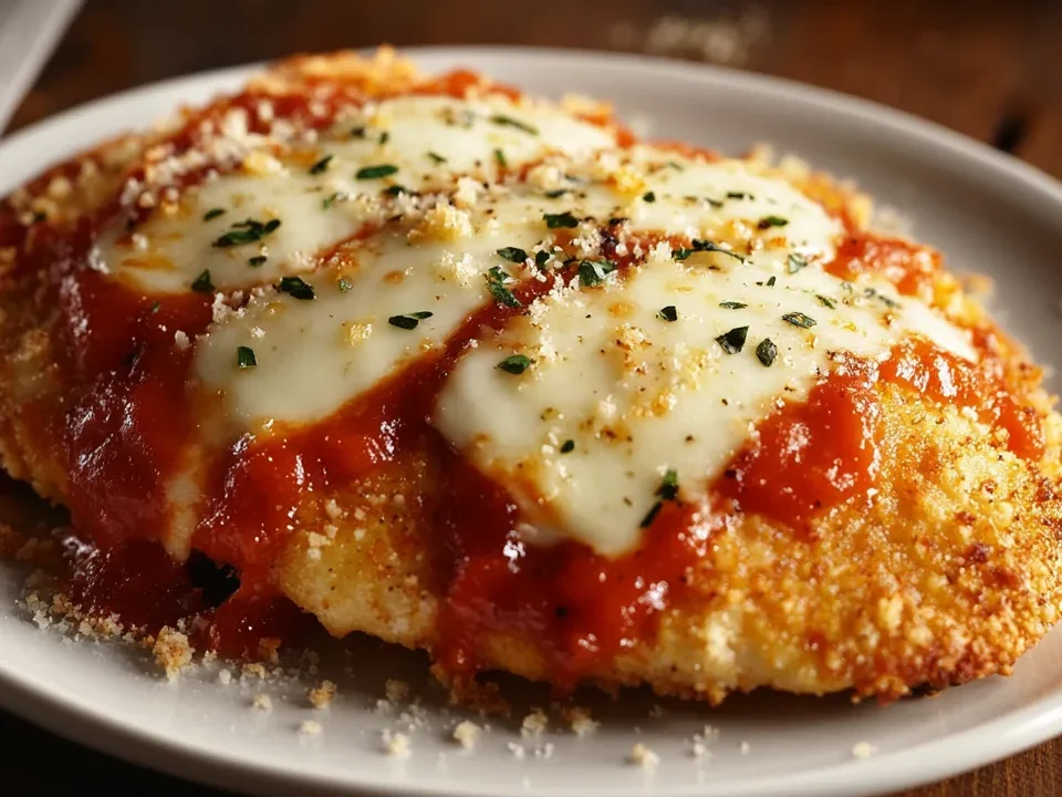 Pollo Parmesano al Estilo Longhorn Steakhouse