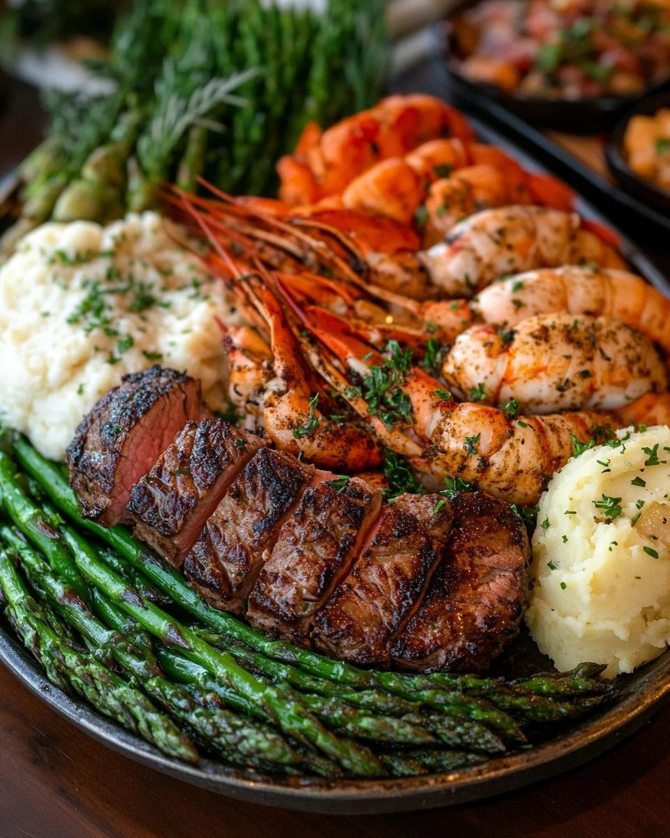 Plato Gourmet de Surf y Turf
