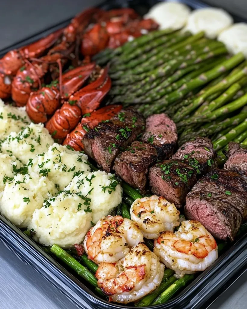 Plato Gourmet de Surf y Turf