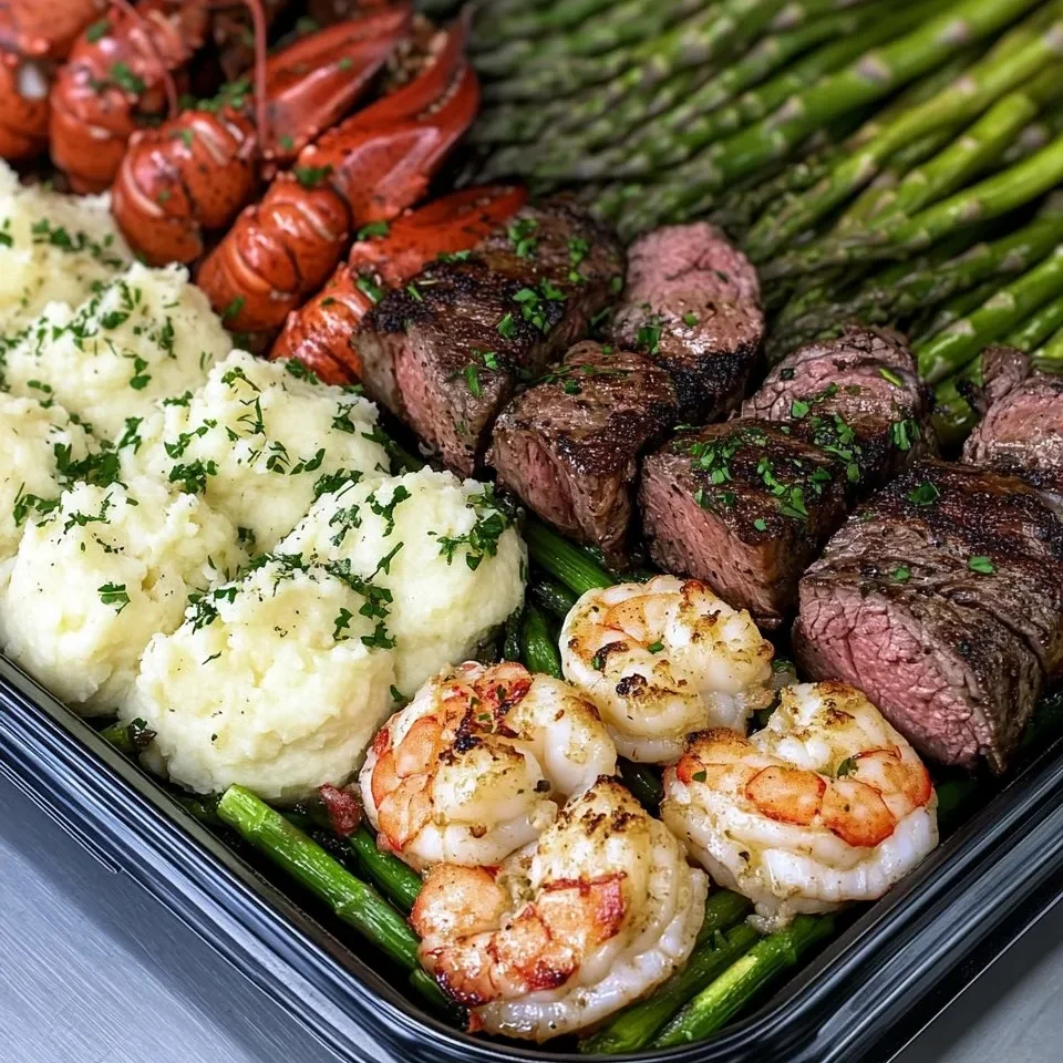 Plato Gourmet de Surf y Turf