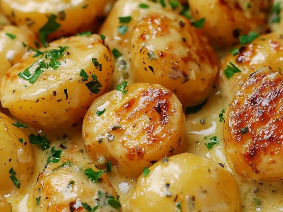 Salsa de Ajo Cremosa Fácil para Papas Bebé