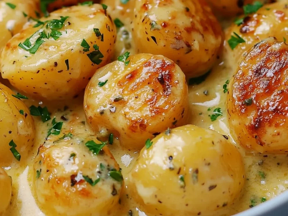 Salsa de Ajo Cremosa Fácil para Papas Bebé