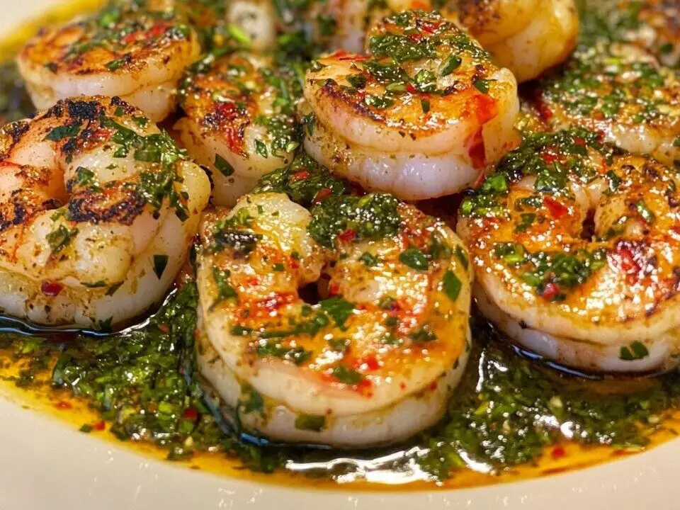 Chimichurri de Camarones