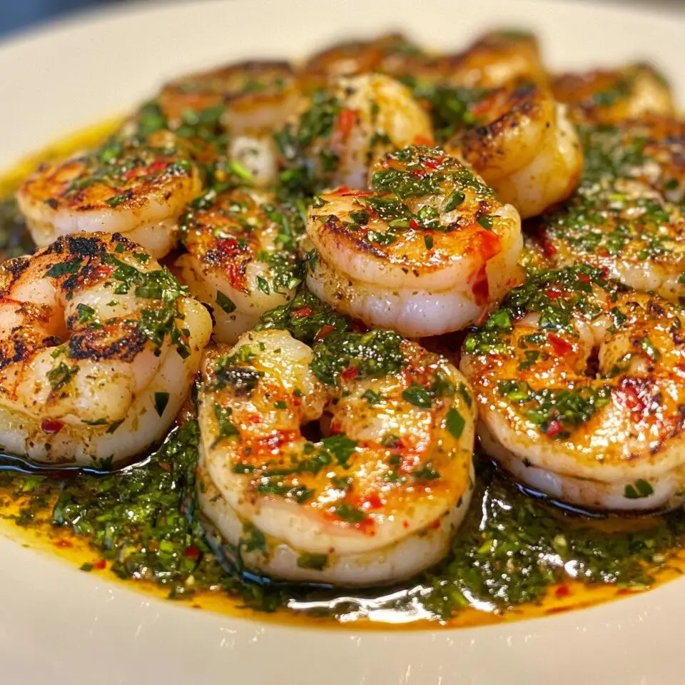 Chimichurri de Camarones