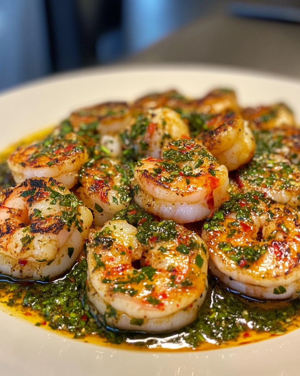 Chimichurri de Camarones