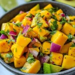 Ensalada de Mango y Aguacate