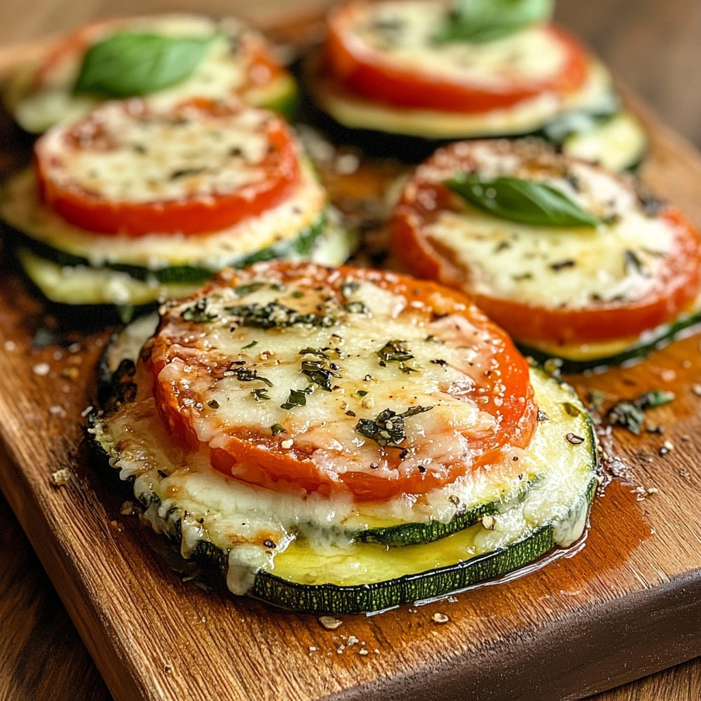 Calabacines y tomates al horno con queso deliciosos.
