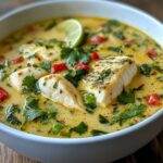 Sopa de Pescado con Coco y Limón
